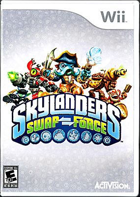 ニンテンドーwii Nintendo Wii Activision Skylanders Swap Force Game Case Art