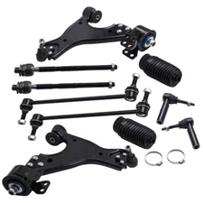 12x Front Lower Control Arm Ball Joints Tie Rod Ends For Chevy Traverse 2009-17