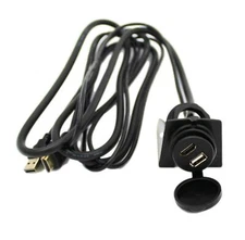 IMC Audio Car Dash Mount Installation HDMI USB Extension Cable 6 Feet