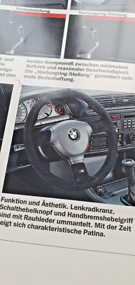 【当時物】BMW E30 M3 カタログ・パンフレット RARE BMW M3 Sport EVO Evolution E30 Cecotto OEM Factory