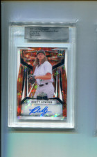 2023 Leaf Metal Crystal Fire Proof Autographs Rhett Lowder Rookie Auto 1/1