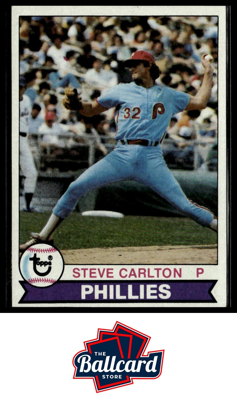 1979 Topps Burger King Philadelphia Phillies #4 Steve Carlton