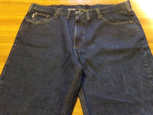 Pantalones de mezclilla azul algodón ajuste tradicional 44X30 para hombre - marca Carhartt - - Imagen 4 de 9