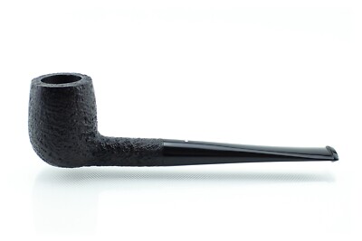 Pfeife Dunhill Ring Grain Billiar Gerade GR.4 4303 Sandblast Schwarz Handmade