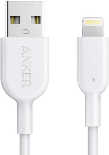Anker Powerline II Ladekabel USB Kabel MFi apple iPhone iPad Weiß 90cm - Bild 1 von 7