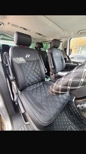 Seats Covers For Vw Transporter T5,T6 2 Captain Seats All Included