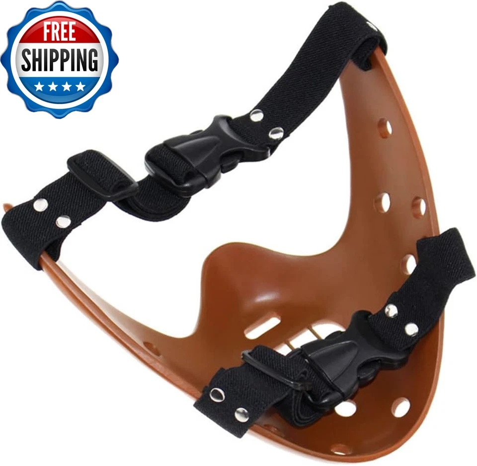 Hannibal Lecter Mask Cosplay the Silence of the Lambs Half Face Killer... - Image 2 of 4