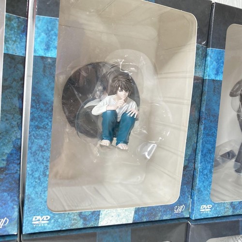 Death Note DVD Primera Edición Limitada Set con 10 Figuras Originales Coleccionables - Imagen 3 de 12
