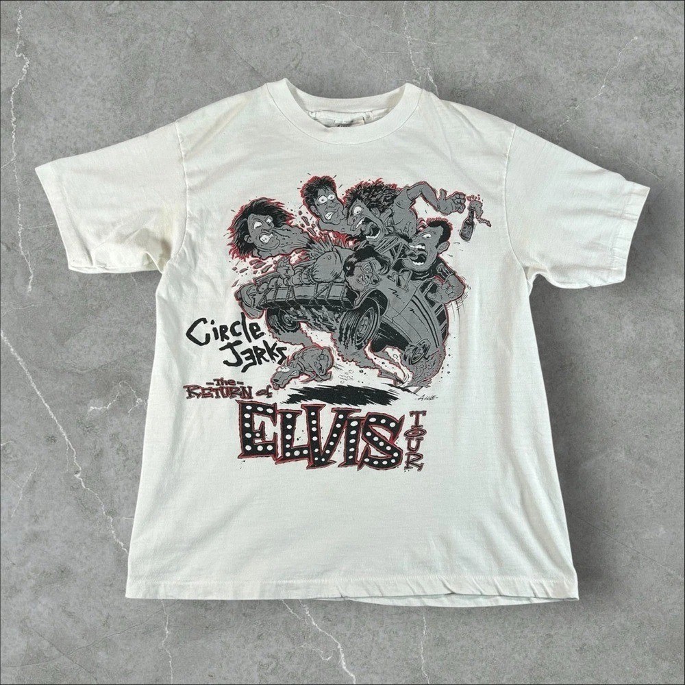 Classic Circle Jerks Band Collection Reprint S-235XL Tee C70.108