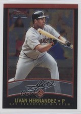 2001 Bowman Chrome Livan Hernandez #31 ma3