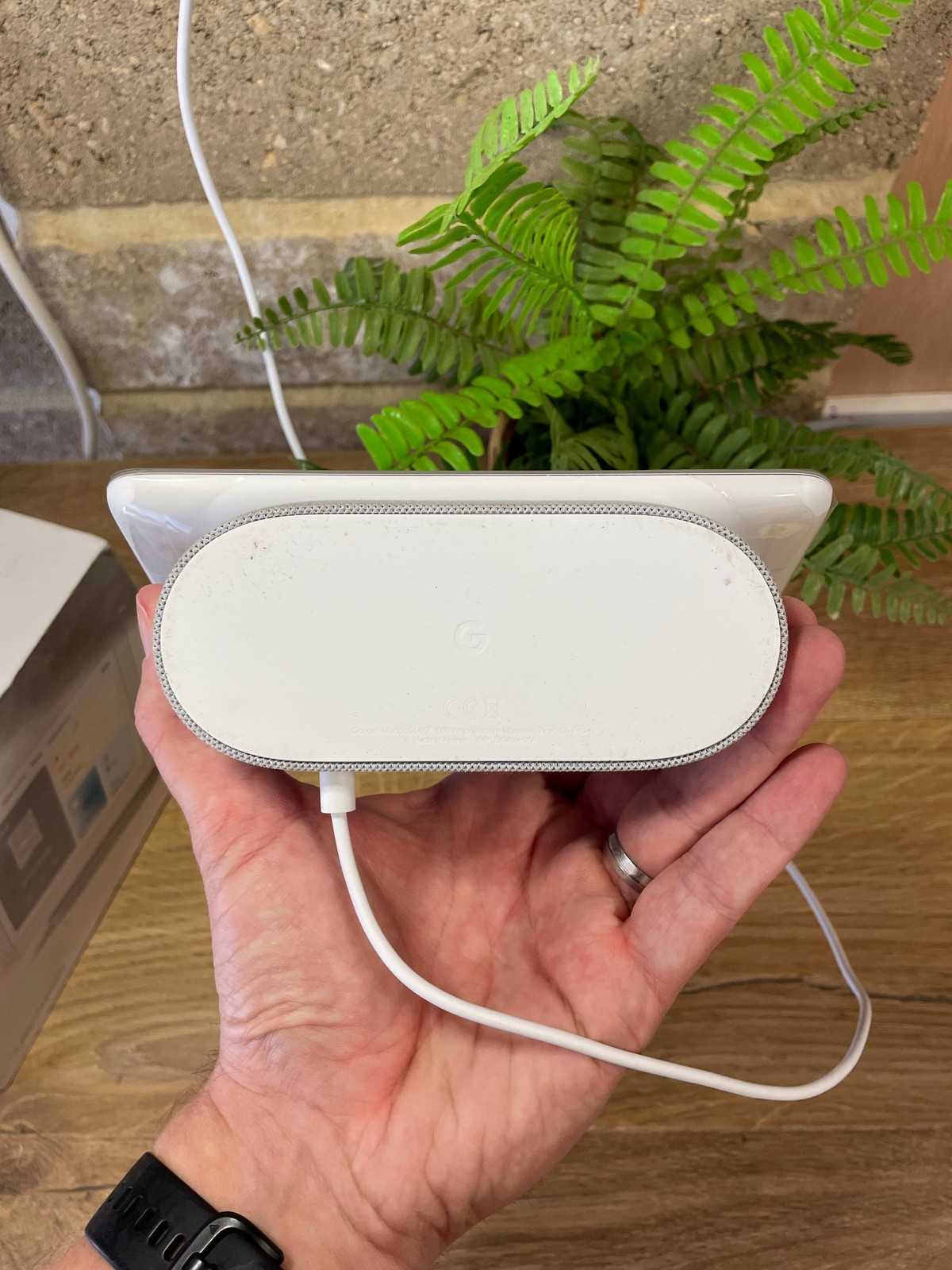 Google Nest Hub 2nd Generation Smart Home Assistant, White image 4