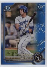 2022 Bowman Chrome Prospects Blue Refractor 22/150 Luca Tresh #BCP-136 1bc8