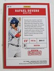 2017 Contenders Draft Picks Rafael Devers Playoff Ticket 11/15 autographed #21 — photo 3