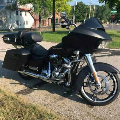 ハンギングストレージ ブラック Denim Black Razor Tour Pack Backrest Top Box For 97+ Harley