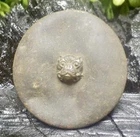 Rare DUG Civil War  Sportsman Button Richmond Confederate Camp
