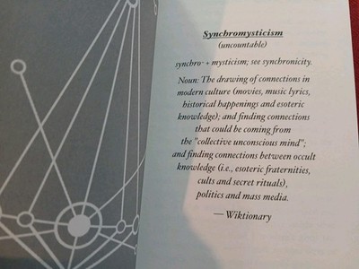 SYNCHRONICITY Secret Sun Synchromystic Handbook Christopher Knowles 1st Ed. 2024