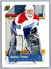 #26 Andrew Verner 1991 Ultimate Draft Edmonton Oilers