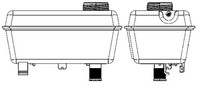 Mahle CRT 27 000S AusgleichsbehäLter, KüHlmittel FüR Volvo