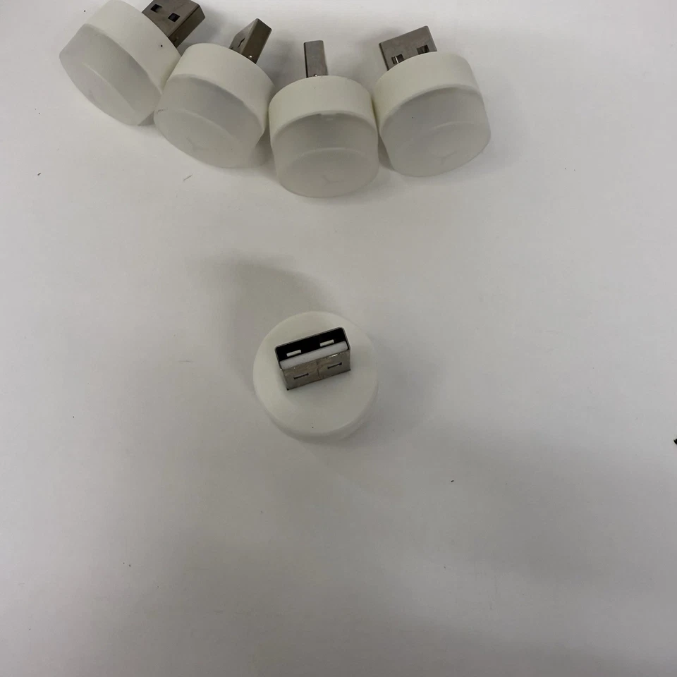 USB Mini Button Lights LED 10pack Round Mini USB Light - Image 4 of 4