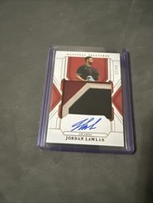 JORDAN LAWLER 2025 Panini National Treasures Auto Patch /49  DIAMONDBACKS