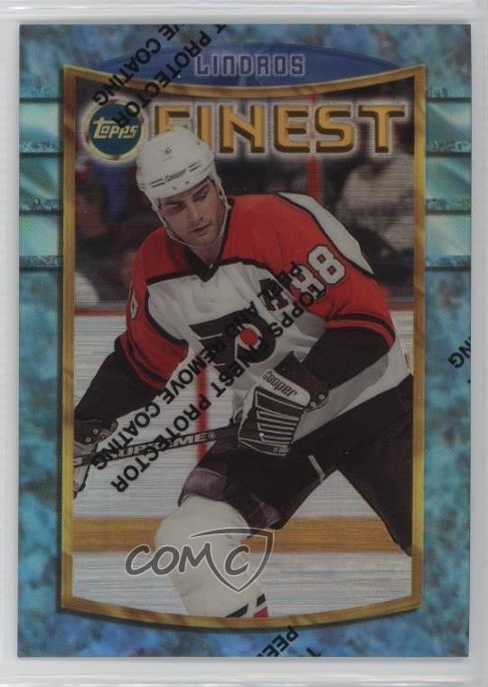 1994-95 Topps Finest Refractor Eric Lindros #38 HOF 1c0d