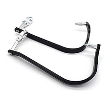 Motorcycle Handguards Aluminium Alloy Dirt Bike Hand Guards Universal Black