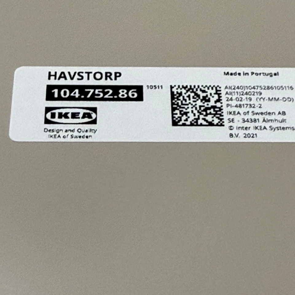 宜家 Havstorp 橱柜侧盖面板 15x32 1/2 英寸 15x32.5 104.752.86 全新!! — 第 2/2 张图片