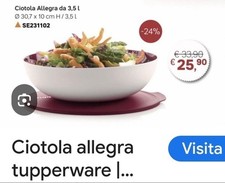 Ciotola Allegra 3.5l. Tupperware