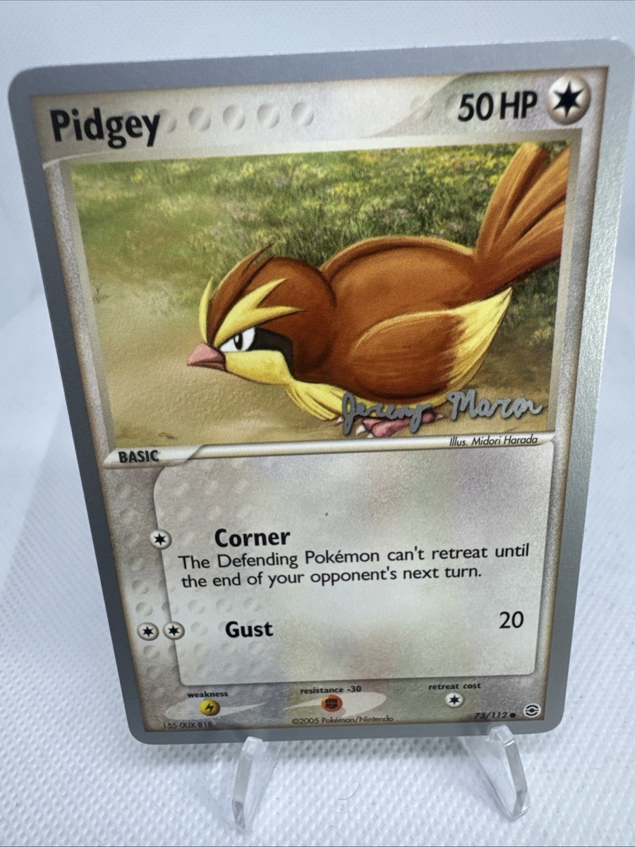 Pokémon Pidgey World Championships 2005 Jeremy Maron 73/112 NM | eBay