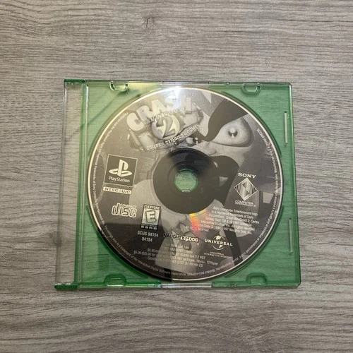 Crash Bandicoot 2 Cortex Strikes Back PlayStation 1 PS1 Disc Only Loose Tested