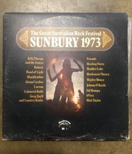 The Great Australian Rock Festival, Sunbury 1973 3 LP Aussie Psych Rock Mushroom