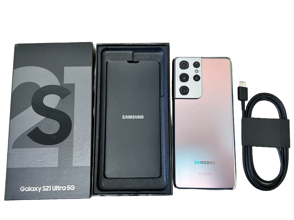 Samsung Galaxy S21 Ultra 5G 本体 Samsung Galaxy S21 Ultra 5G SM-G998U 128GB 256GB Unlocked