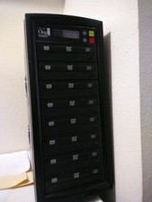 MicroBoards Technology Copy Writer 1:8-8 Disc CD/DVD Duplicator Tested Works 