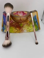 DIBS Fresh Blends Brush Set | Duo Face Brush + Duo Eye Brush (2pc)