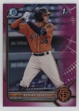 2022 Bowman Chrome Prospects Fuchsia Refractor /199 Adrian Sugastey #BCP-19 1u6