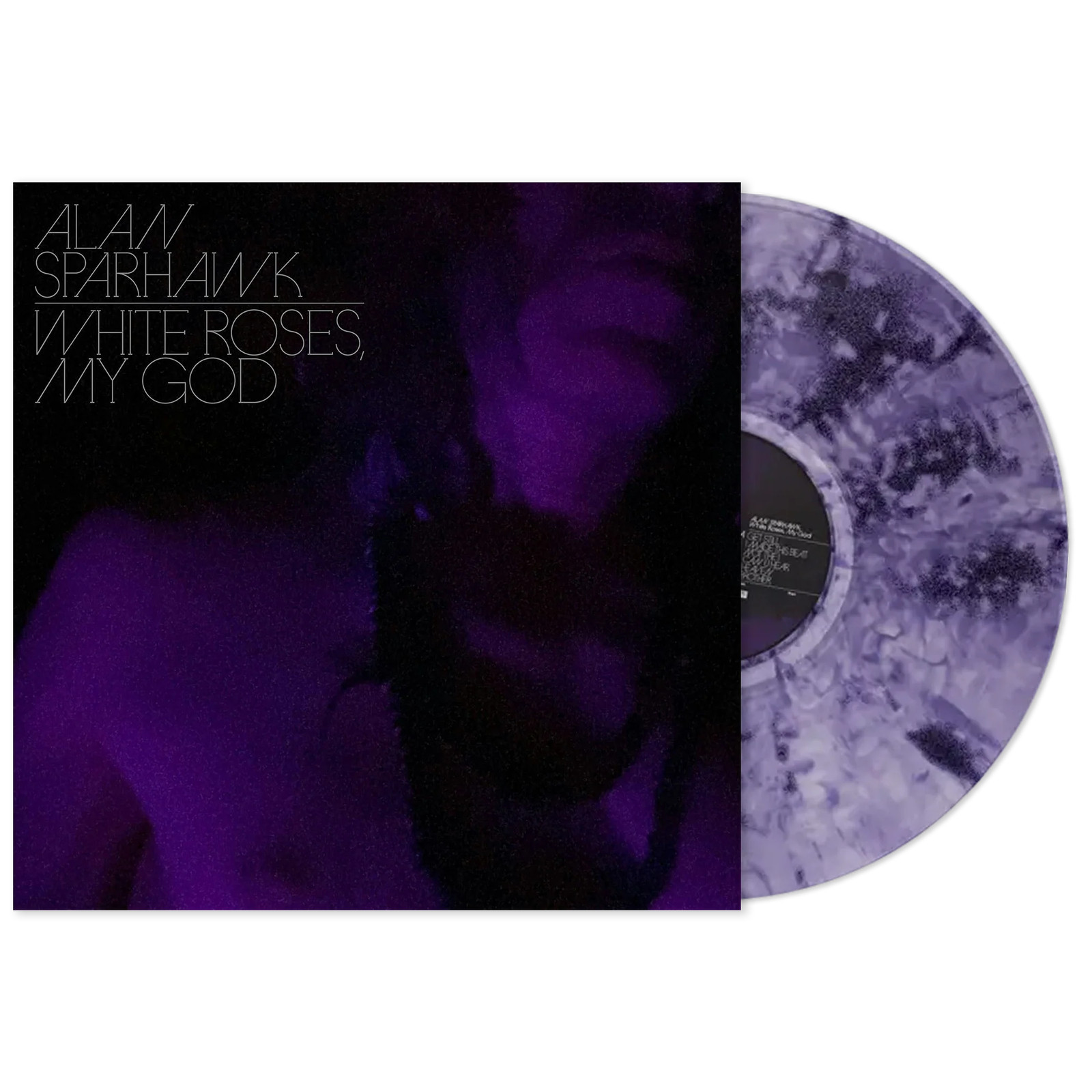 Alan Sparhawk | White Roses, My God | Purple Vinyl LP | Rough
