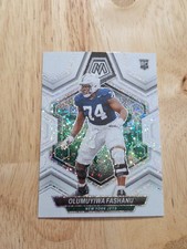 2024 Mosaic OLUMUYIWA FASHANU White Sparkle Prizm #311 Rookie Jets SSP