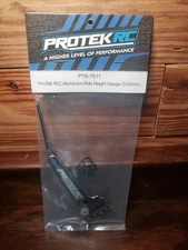 ProTek RC Aluminum Ride Height Gauge (3-20mm) PTK-7611. New Sealed. Free Ship