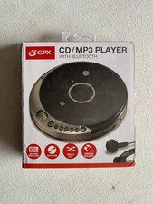 GPX Portable MP3 CD Player with Bluetooth Transmitter: Anti-Skip Protection,