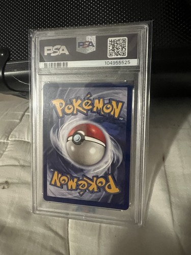 French Chansey Leveinard Base Set 1st Edition Holo Rare Card Psa 6 - Picture 2 of 2