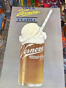 Vintage 60's Vernors Ginger Ale Sign (Very Hard To Find)