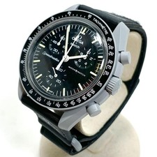 OMEGA x Swatch Moonswatch Mission to the Moon Bioceramic SO33M101 Black Bo