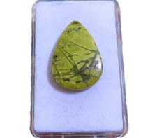 Grüner Opal Cabochon 27,5x19,4 mm 18 ct. Nr. U34912