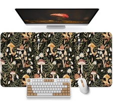 Mushroom Non-Slip Rubber Mouse Pad Desk Mat Gaming Keyboard Mat
