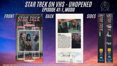 Star Trek VHS (unopened) 41 I, Mudd