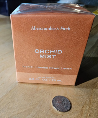 Abercrombie & Fitch Orchid Mist Perfume 2.5 oz/75ml New Sealed #E2