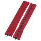 Office Chair Arm Cover, 2Pcs Chair Armrest Covers with Zipper, Red