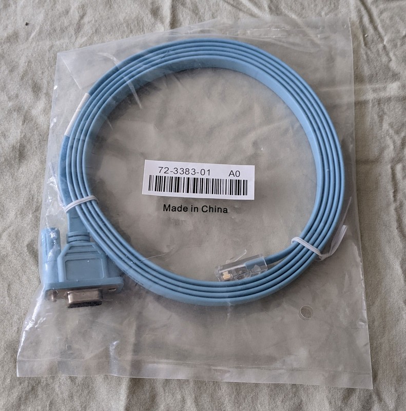 New In Bag Cisco Serial RJ-45 Interface Cable 6 Foot