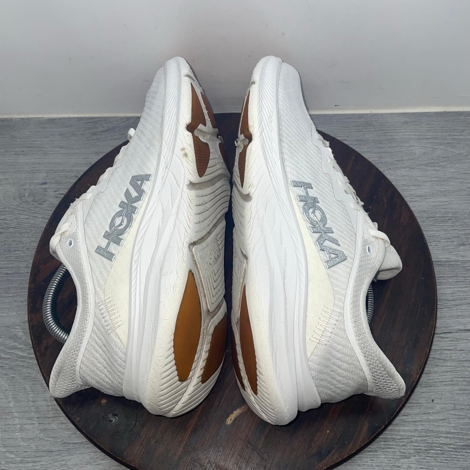 Hoka One One M Solimar Shoes Mens Size 11 D White Running Trainer Cushioned thumbnail 8