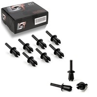 10X Spreiznieten StoßFäNger HeckstoßStangen Befestigung Clips FÜR VW Passat